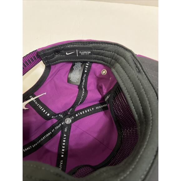 Nike Adult Unisex Aerobill Classic99 Rope Golf Hat Cap Purple BV8229 551 *RARE* main image 5